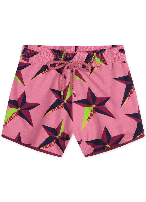 Lilica - Short Infantil Lilica Rosa