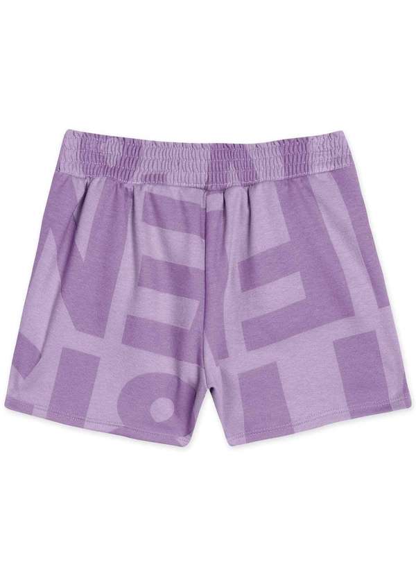 Match - Short Infantil Menina Match Roxo 2