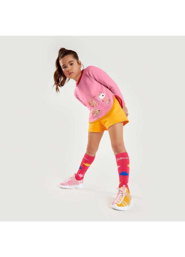 Lilica - Short Moletom Infantil Lilica Amarelo 3