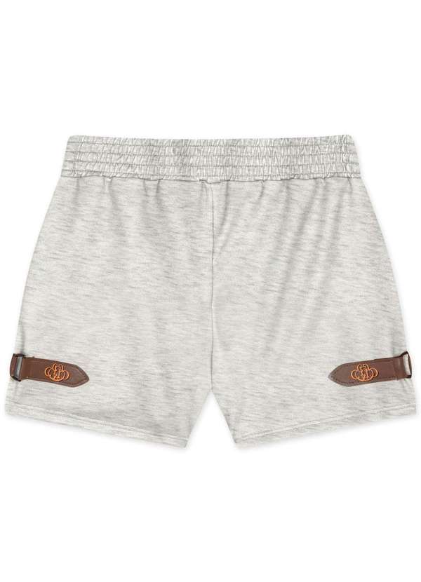 Lilica - Short Moletom Infantil Lilica Cinza 2