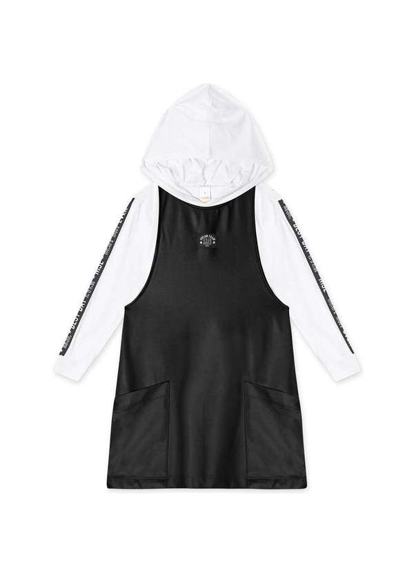 Marisol - Conjunto Longo com Vestido Infantil Feminino Marisol Preto