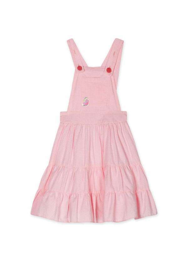 Lilica Ripilica - Salopete Curta Infantil Feminina Lilica Ripilica Rosa