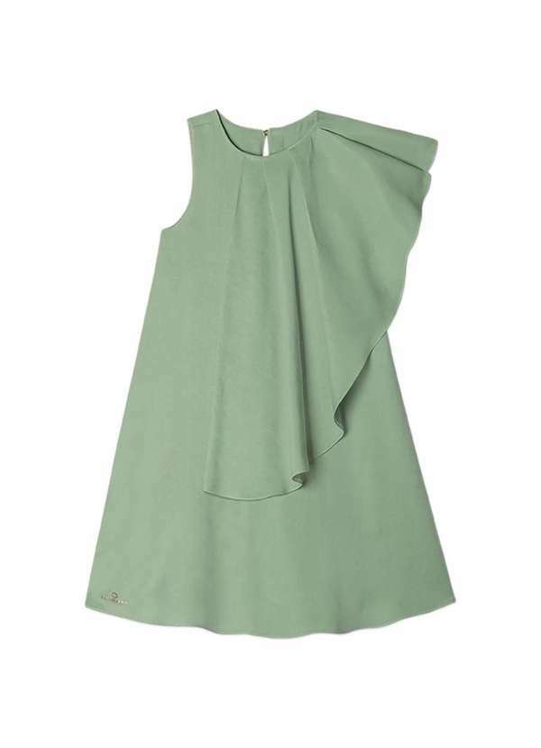 Lilica Ripilica - Vestido Curto Alfaiataria Infantil Feminino Lilica Ripilica Verde