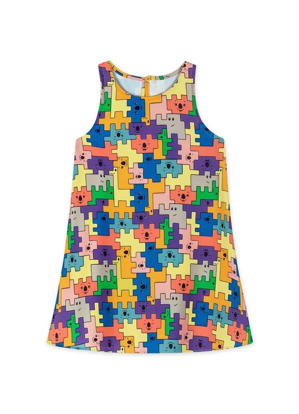 Lilica Ripilica - Vestido Curto Bebe Feminino Lilica Amarelo