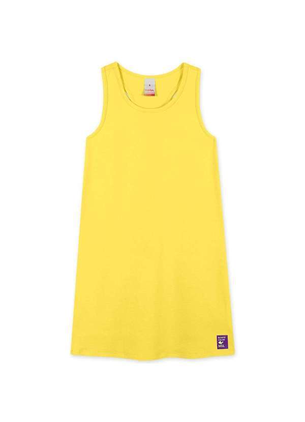 Marisol - Vestido Curto com Aroma Infantil Feminino Marisol Amarelo