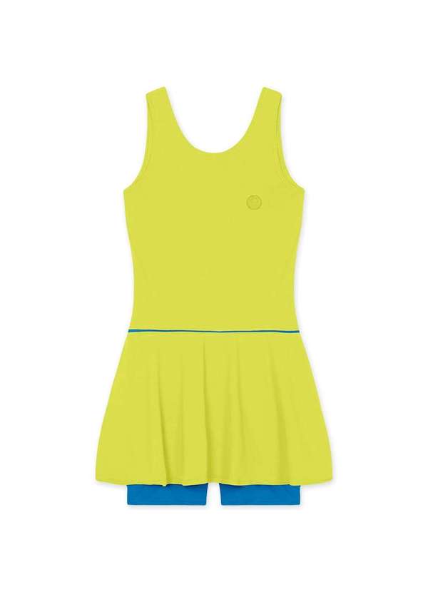 Marisol - Vestido Curto com Protecao Solar Infantil Feminino Marisol Verde