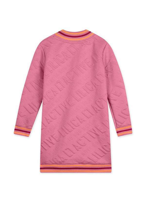 Lilica - Vestido Infantil Manga Longa Lilica Rosa 2