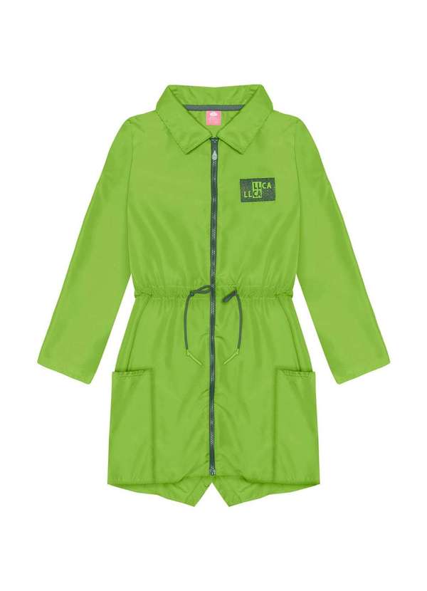 Lilica - Vestido Infantil Manga Longa Lilica Verde