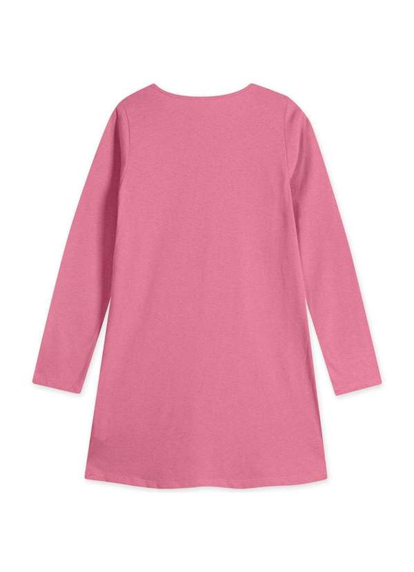 Marisol Play - Vestido Infantil Menina Manga Longa Marisol Play Rosa