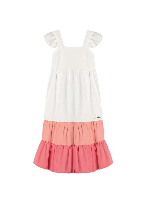 Lilica Ripilica - Vestido Midi Alfaiataria Infantil Feminino Lilica Ripilica Rosa
