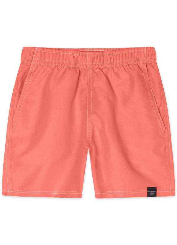 Marisol - Bermuda com Estampa Interativa Infantil Masculina Marisol Laranja