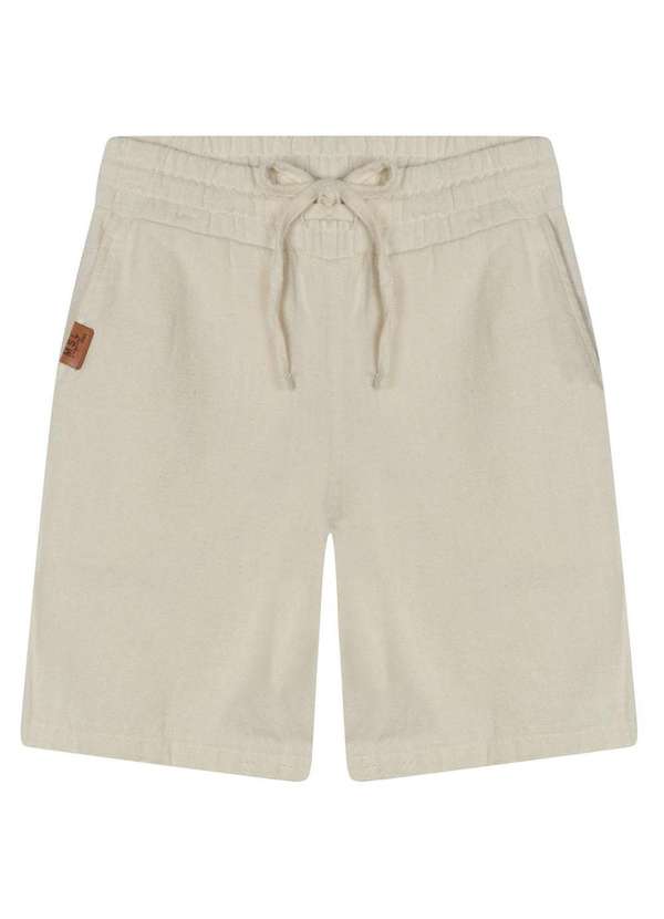 Bermuda Posthaus Marisol Bermuda Linho Infantil Masculina Marisol Bege  Clube Marisol