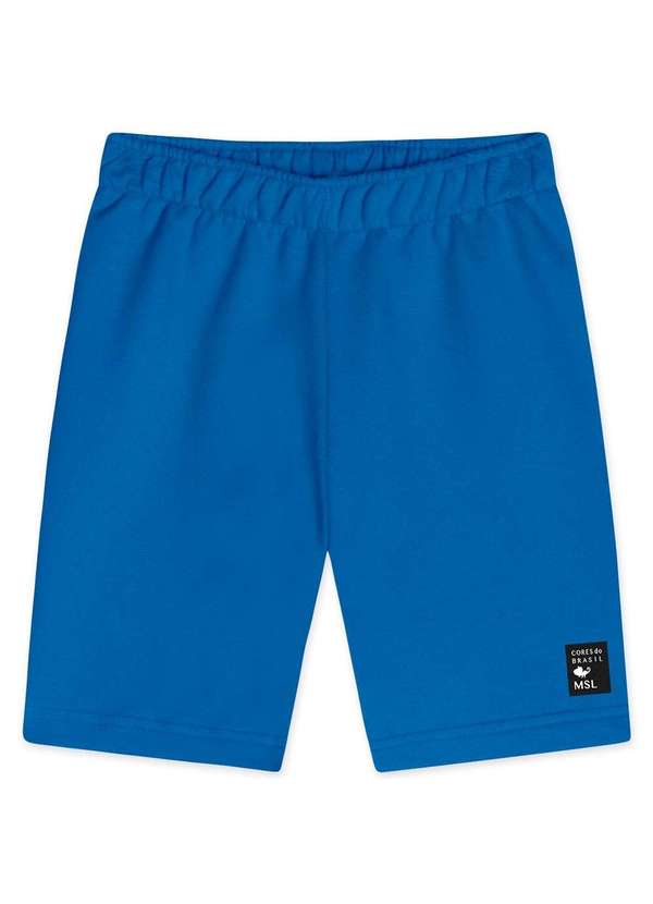 Marisol - Bermuda Moletom Repelente a Agua Infantil Masculino Marisol Azul