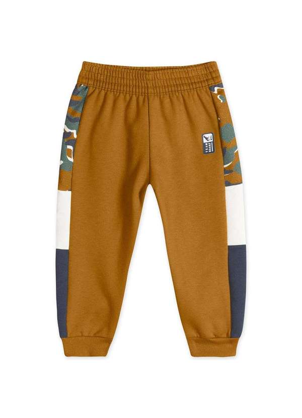 Marisol - Calca Moletom Infantil Marisol Marrom