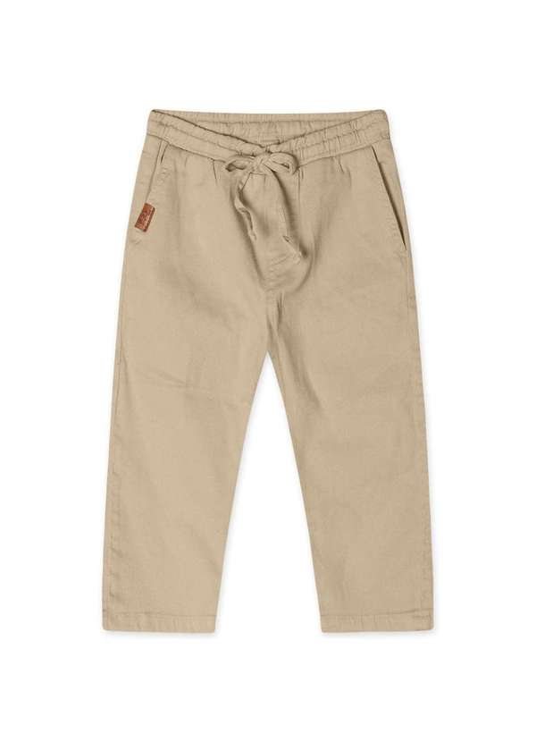 Marisol - Calca Infantil Masculina Marisol Bege