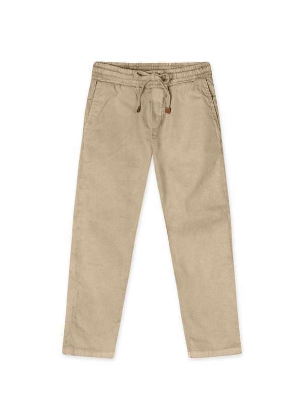 Marisol - Calca Infantil Masculina Marisol Bege