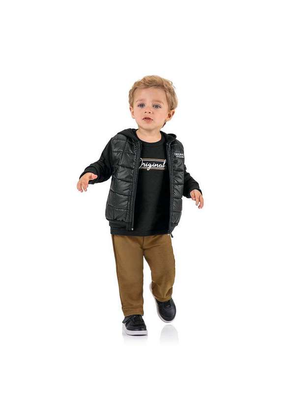 Marisol - Calca Infantil Masculina Marisol Marrom 2