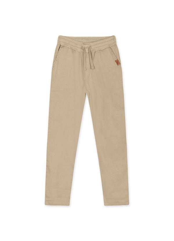 Marisol - Calca Infantil Menino Sarja Marisol Bege