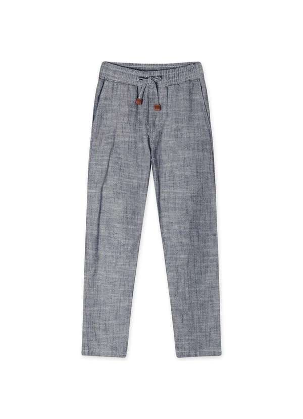 Marisol - Calca Linho Infantil Masculina Marisol Azul