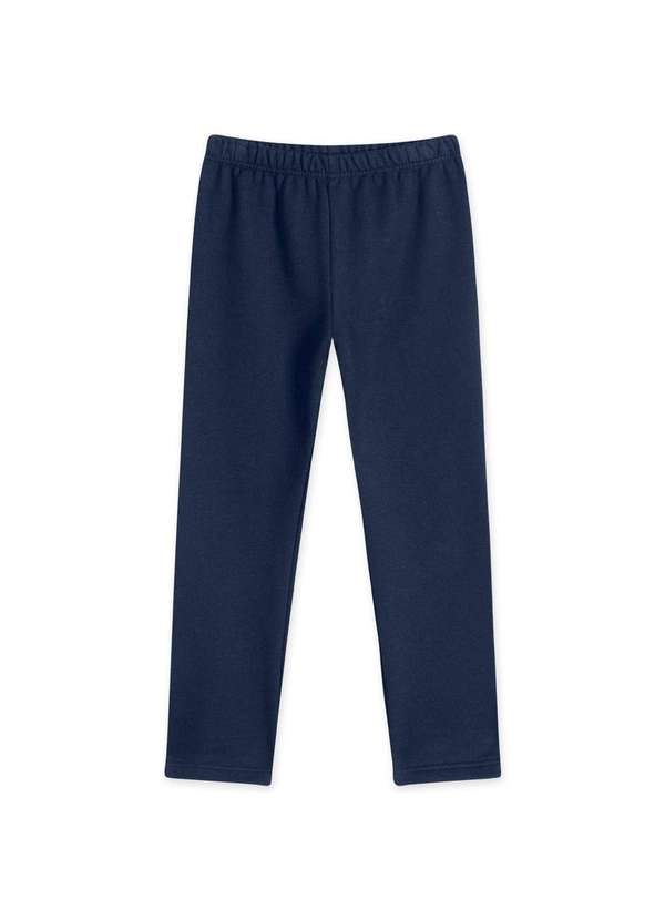 Marisol - Calca Moletom Antiviral Masculina Infantil Marisol Azul