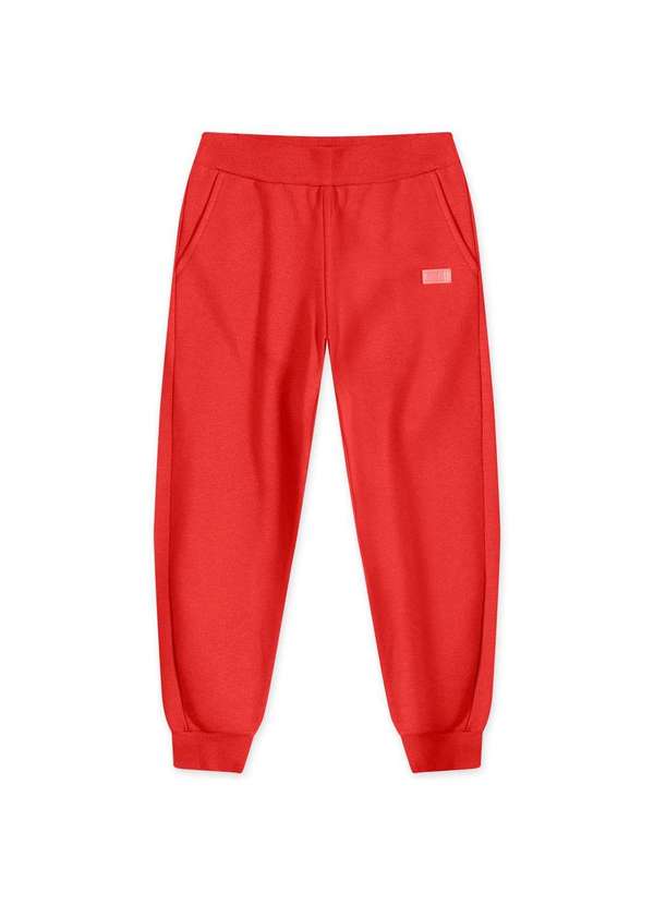 Tigor T Tigre - Calca Moletom Infantil Menino Tigor Vermelho