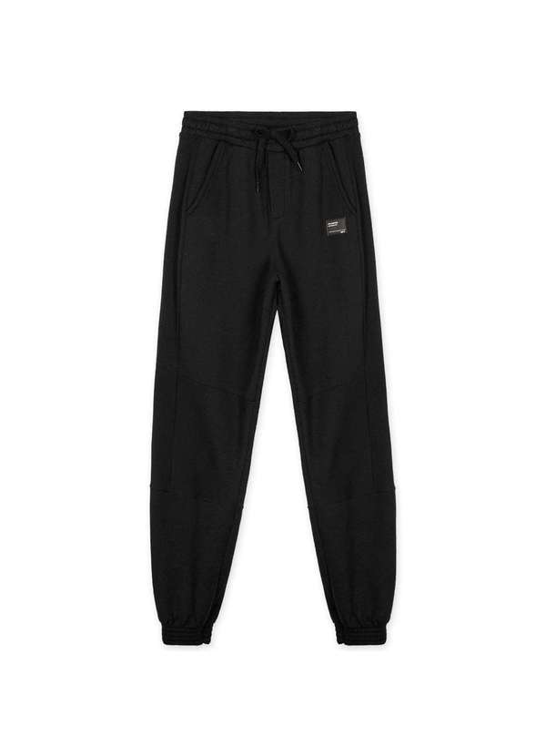 Hapier - Calca Moletom Juvenil Menino Hapier Preto