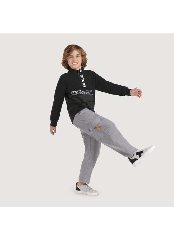 Tigor T Tigre - Calca Infantil Masculina Tigor T. Tigre Cinza 2