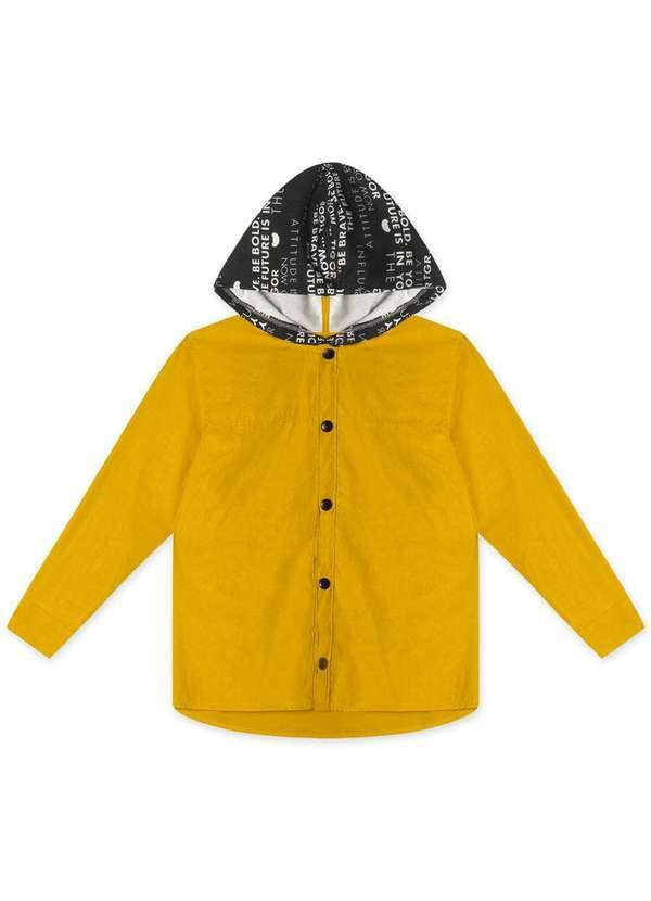 Tigor T Tigre - Camisa Manga Longa Infantil Masculina Tigor T. Tigre Amarelo