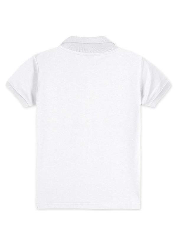 Marisol - Polo Infantil Piquet Manga Curta Aromatica Marisol Branco 2