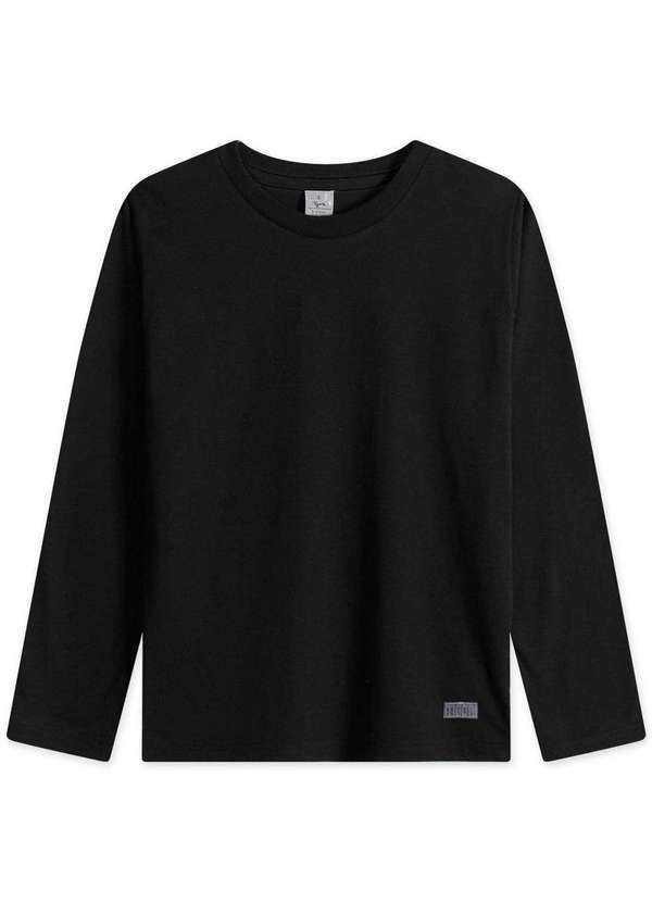 Tigor - Camiseta Infantil Manga Longa Thermo Dry Tigor Preto