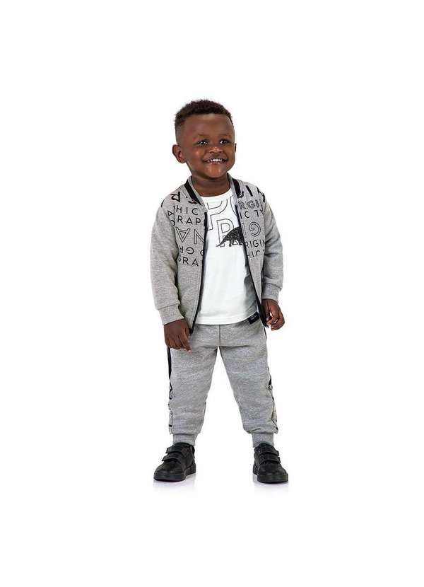 Marisol - Camiseta Manga Longa Infantil Masculina Marisol Preto 2