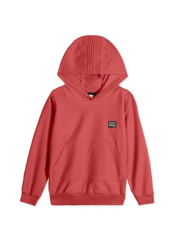 Marisol - Blusao Infantil Menino Moletom Marisol Laranja