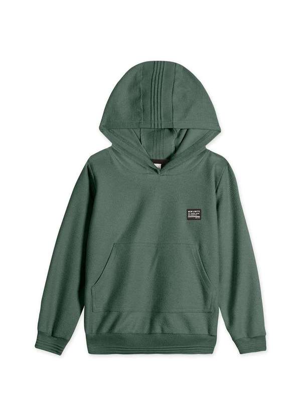 Marisol - Blusao Infantil Menino Moletom Marisol Verde