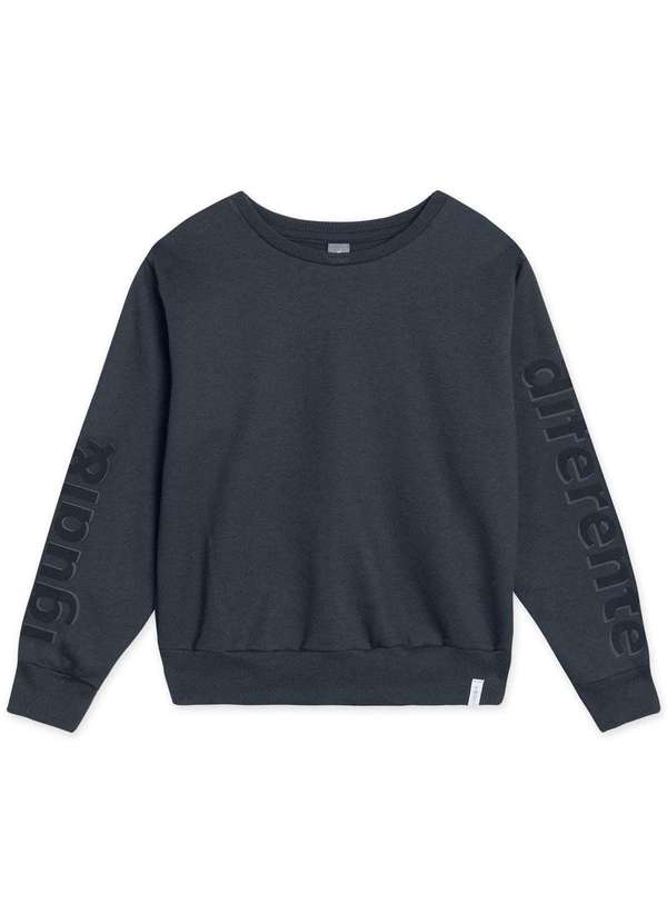 Match - Blusao Moletom Infantil Match Azul