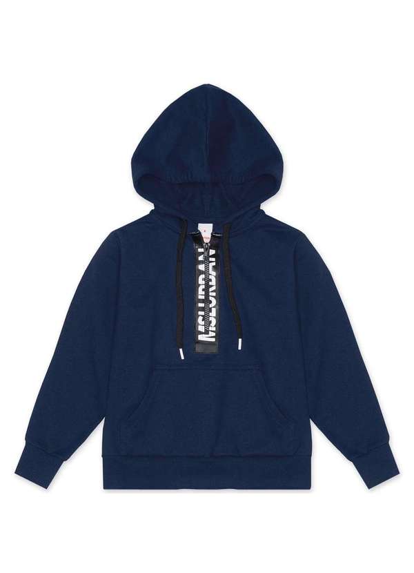 Marisol - Blusao Moletom Infantil Menino Marisol Azul