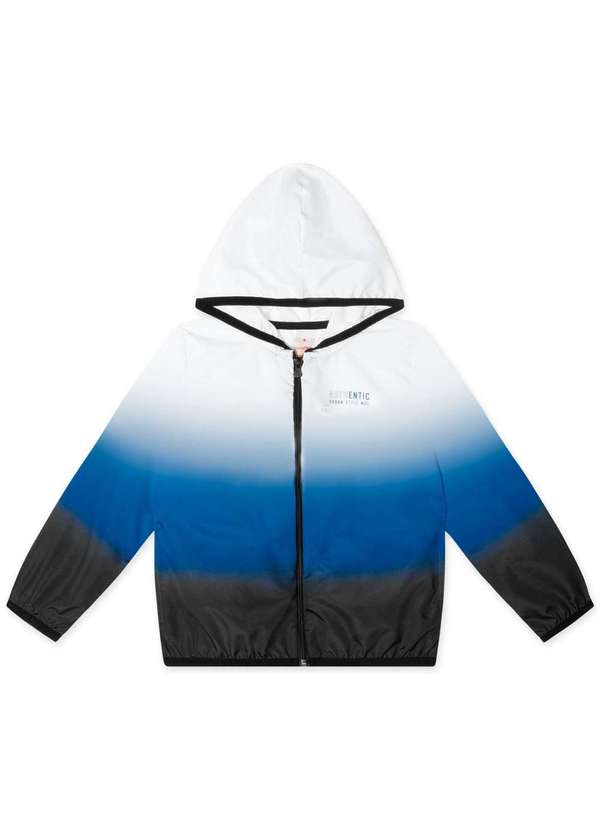 Marisol - Jaqueta Degrade com Capuz Infantil Masculina Marisol Azul