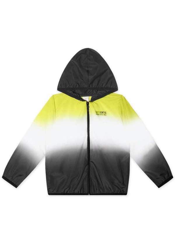 Marisol - Jaqueta Degrade com Capuz Infantil Masculina Marisol Verde