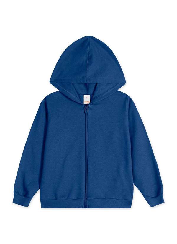 Marisol Play - Jaqueta Moletom Infantil Marisol Play Azul