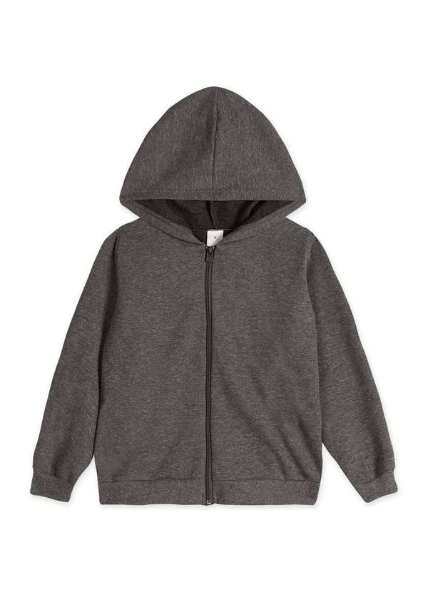 Marisol Play - Jaqueta Moletom Infantil Marisol Play Cinza