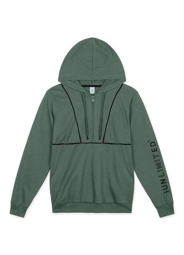 Hapier - Jaqueta Moletom Juvenil Menino Hapier Verde