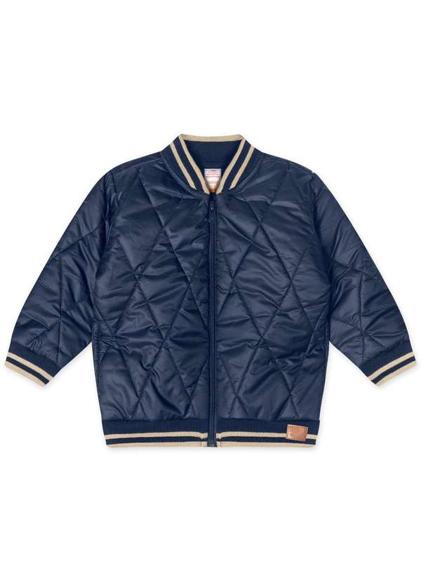 Marisol - Jaqueta Puffer Infantil Masculina Marisol Azul