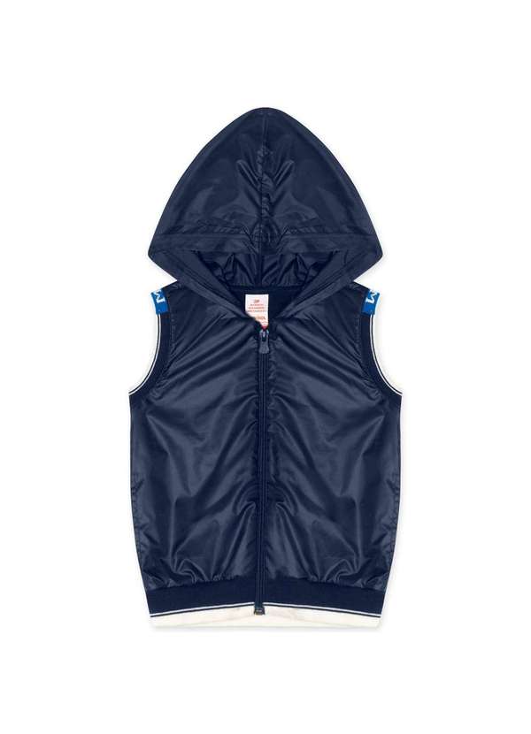 Marisol - Colete Corta-Vento Infantil Masculino Marisol Azul