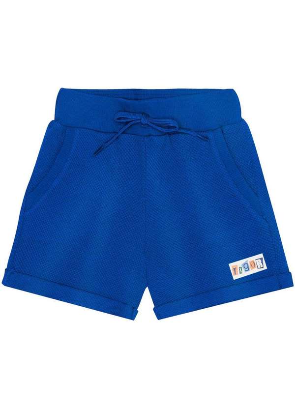 Tigor T Tigre - Conjunto Camiseta e Bermuda Piquet Bebe Menino Tigor Laranja 3