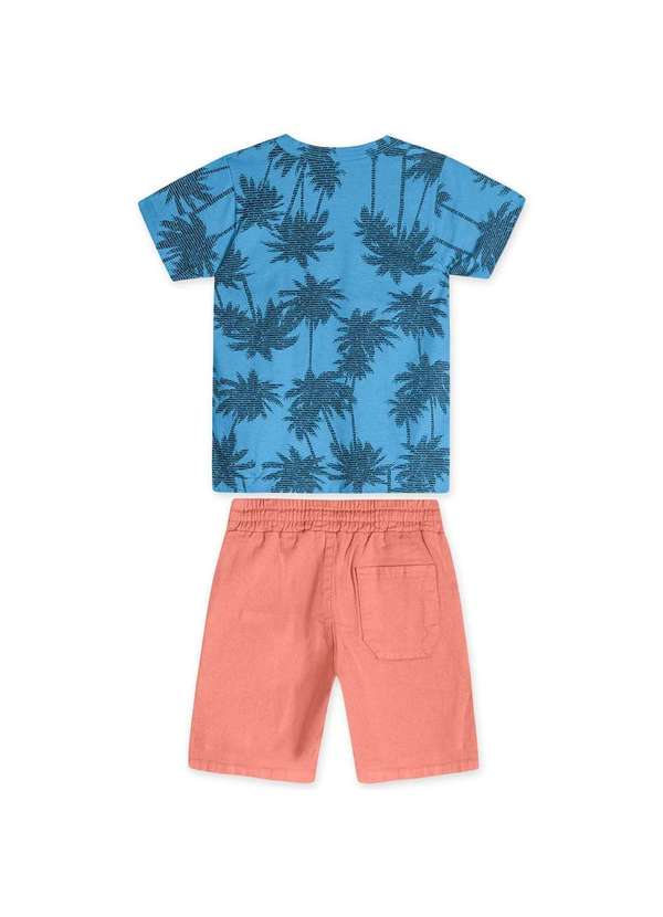 Marisol - Conjunto Curto Infantil Masculino Marisol Azul 2
