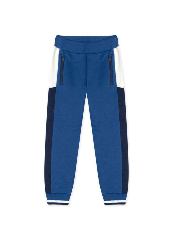 Marisol - Conjunto Longo Moletom Infantil Masculino Marisol Azul 3