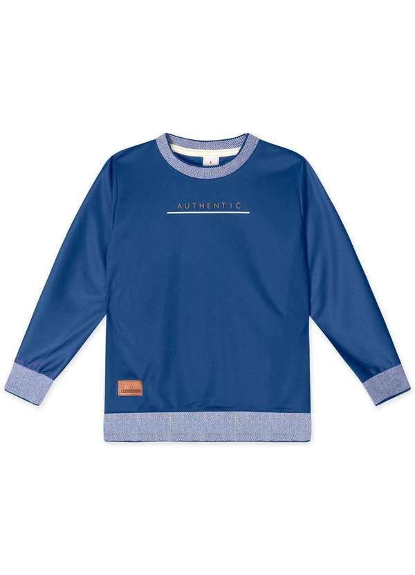 Marisol - Conjunto Longo Moletom Infantil Masculino Marisol Azul 3