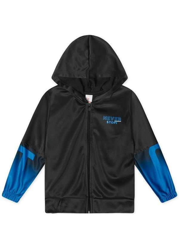 Marisol - Conjunto Longo Moletom Infantil Masculino Marisol Preto 2