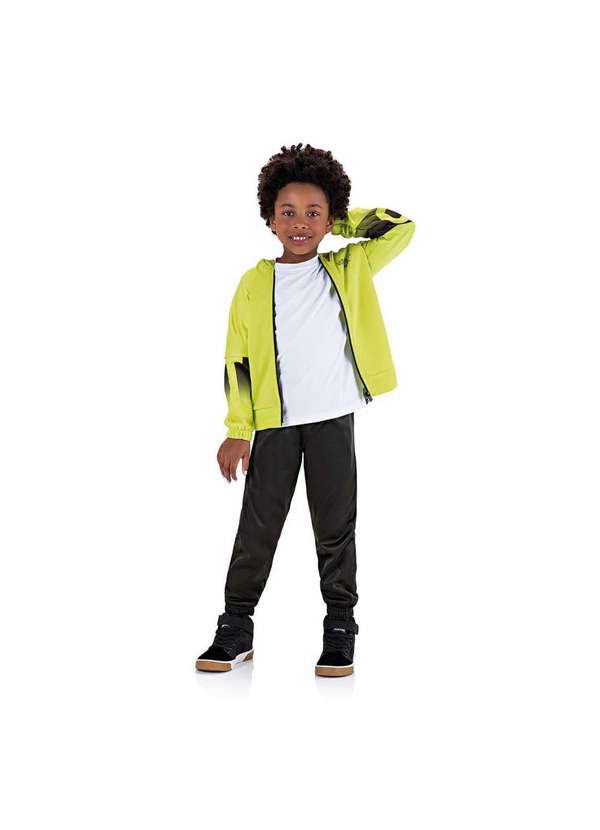 Marisol - Conjunto Longo Moletom Infantil Masculino Marisol Verde 4