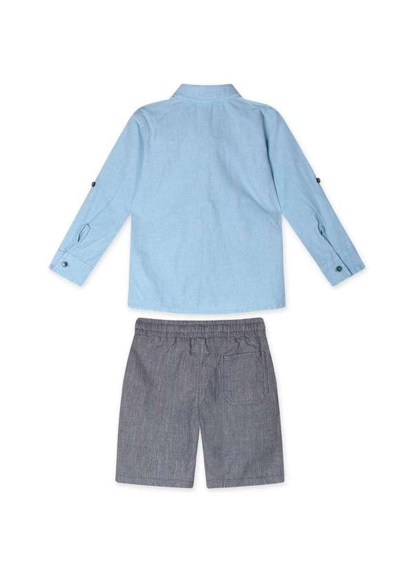 Marisol - Conjunto Curto Infantil Masculino Marisol Azul 2