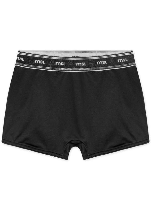 Marisol - Sunga Boxer com Protecao Solar Infantil Masculina Marisol Preto